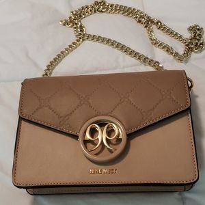 NWOT NINE WEST LEATHER HANDBAG